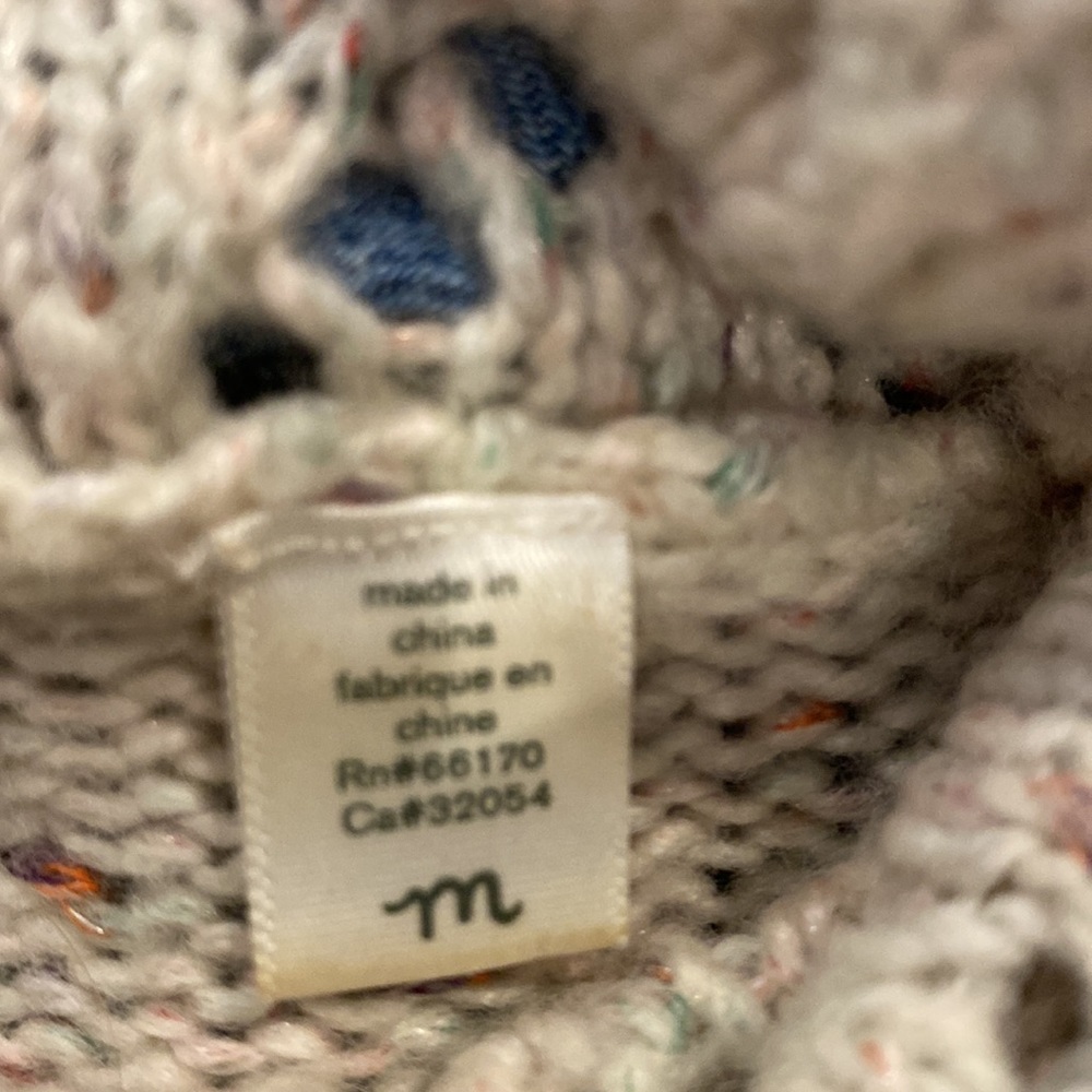 ANTHROPOLOGY KIMCHI & BLUE GORGEOUS COWL NECK SWEATER WITH DETAILS - Picture 11 of 16